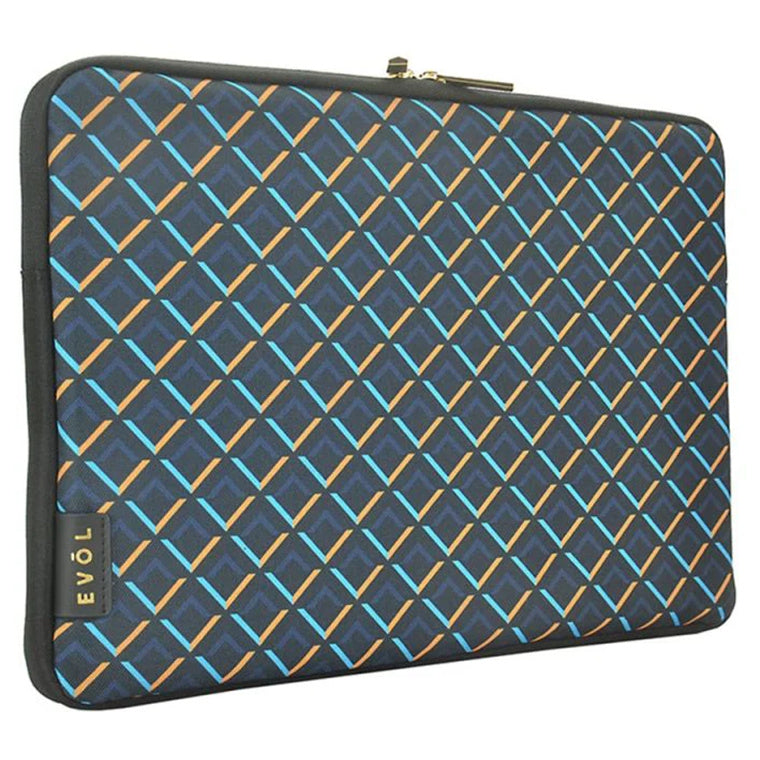Evol EVR141 – Generation Earth Artisan Recyceltes 13,3"-14,1" Laptop Sleeve – Geometrisch
