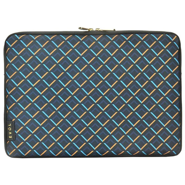 Evol EVR141 – Generation Earth Artisan Recyceltes 13,3"-14,1" Laptop Sleeve – Geometrisch