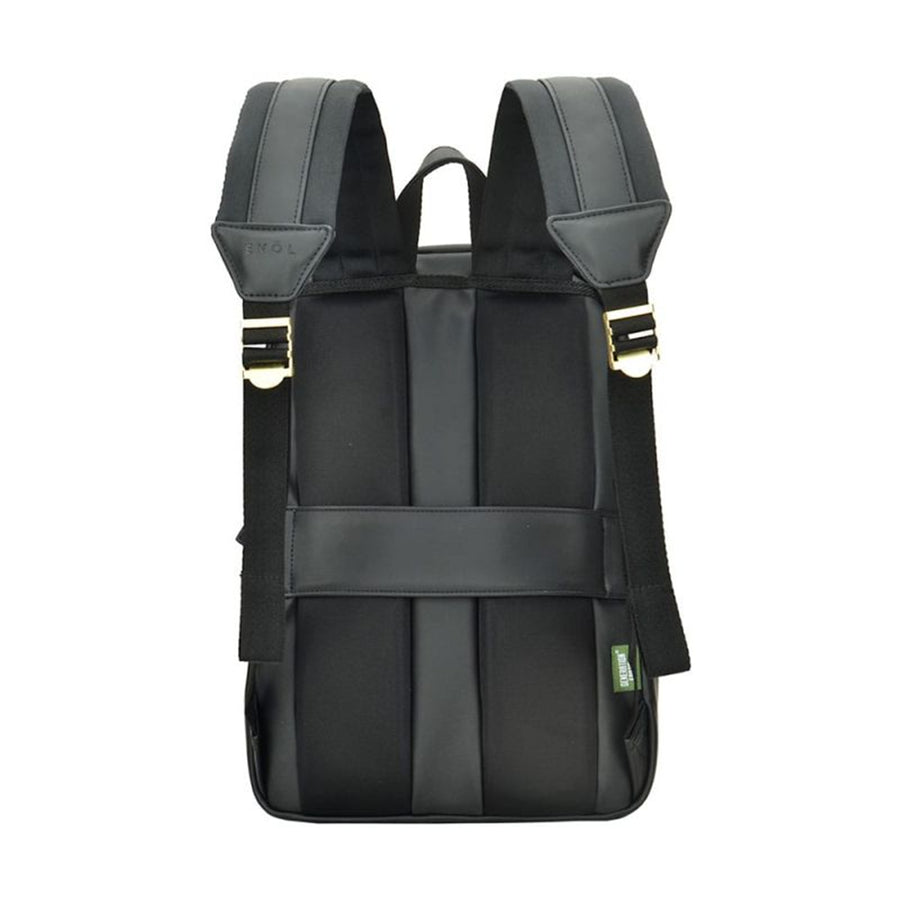 Evol EVR124 - Generation Earth Berlin Recycled 13.3"-14.1" Laptop PU Ladies Backpack – Black