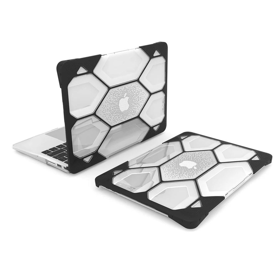 iBenzer Hexpact Protective Case,Apple Macbook Air 13" Thunderbolt 2018 A1932 - Clear
