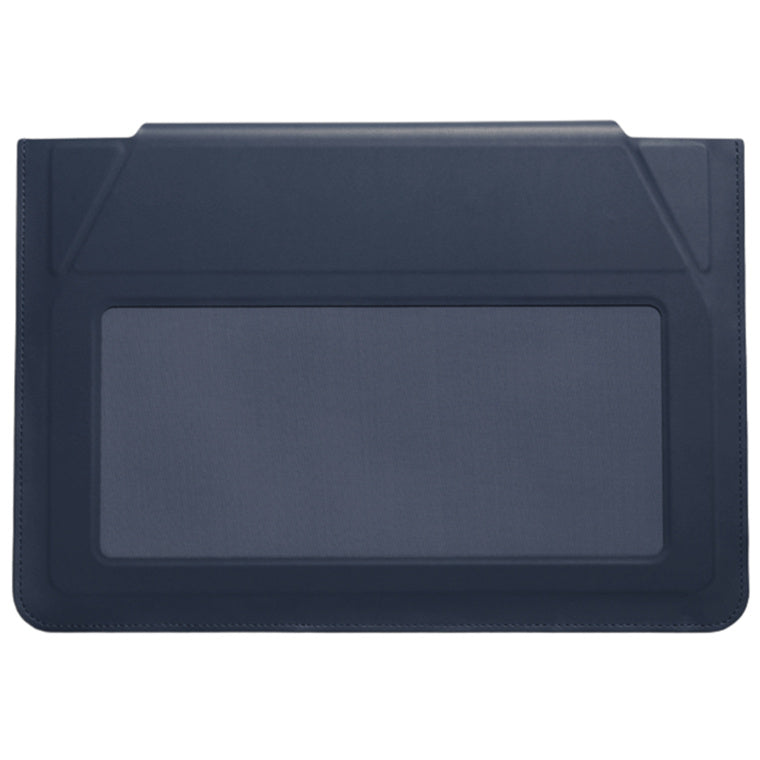 MOFT 2-in-1 Laptop Carry Sleeve with Built-in Adjustable Stand for 13"-14" laptops   - Navy Blue