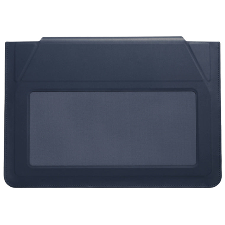 MOFT 2-in-1 Laptop Carry Sleeve with Built-in Adjustable Stand for 15"-16" laptops   - Navy Blue