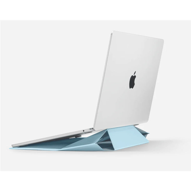 MOFT 2-in-1 Laptop Carry Sleeve with Built-in Adjustable Stand for 13"-14" laptops   - Drift Blue