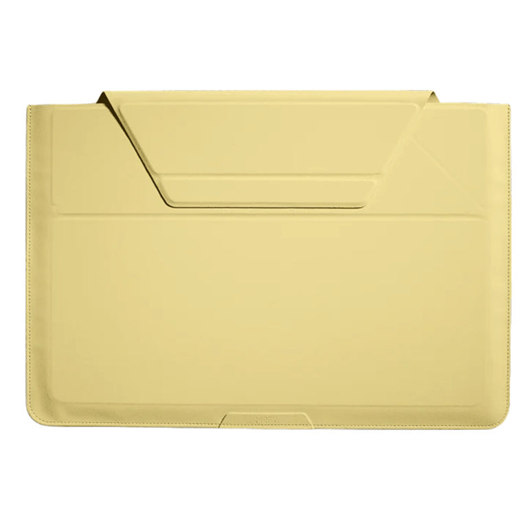 MOFT 2-in-1 Laptop Carry Sleeve with Built-in Adjustable Stand for 15"-16" laptops   - Wonder Yellow