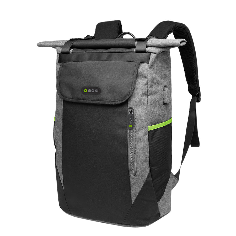 MOKI Bags ACC-BGODRT - Moki Odyssey Roll-Top Backpack - Fits up to 15.6" Laptop