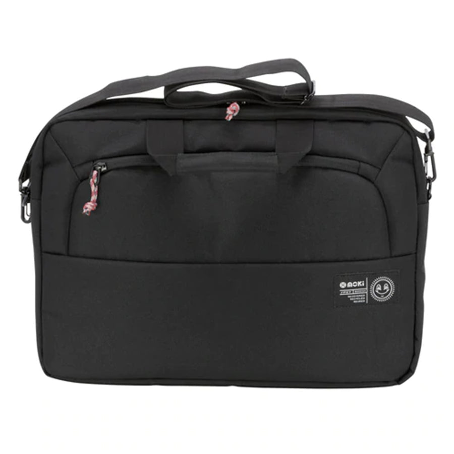 MOKI Bags Moki rPET Series Laptop Satchel 15.6" - Black