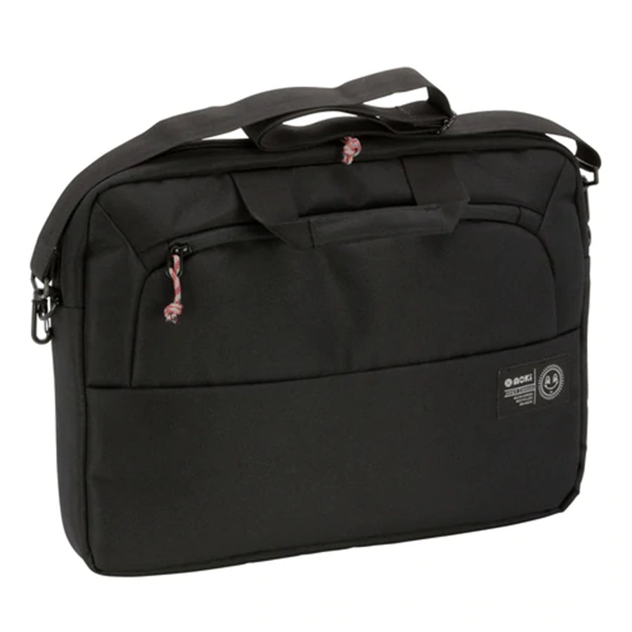 MOKI Bags Moki rPET Series Laptop Satchel 15.6" - Black