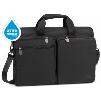 Rivacase Tiergarten   Carry Bag for 15.6"-16" Laptops - Black
