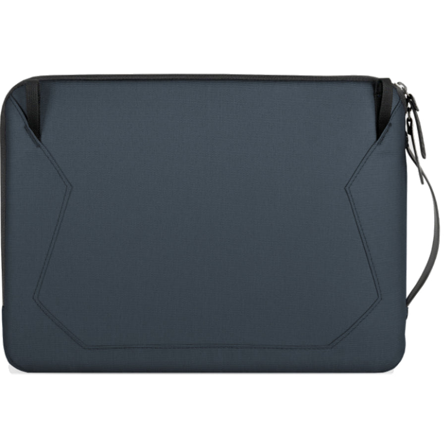 STM Myth Laptophülle mit abnehmbarem Gurt für Apple MacBook Air & Pro & Neo 13"-14" – Mitternachtsblau