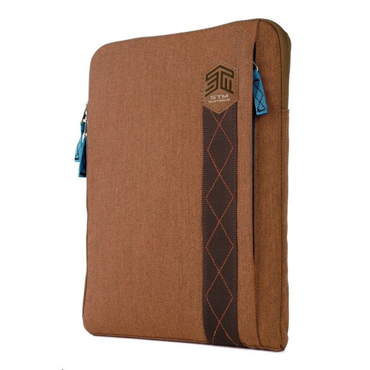 STM Street Ridge Laptop Tablet Sleeve for 11" Chromebook / iPad Air 10.2" 10.9" 11" - Desert Brown