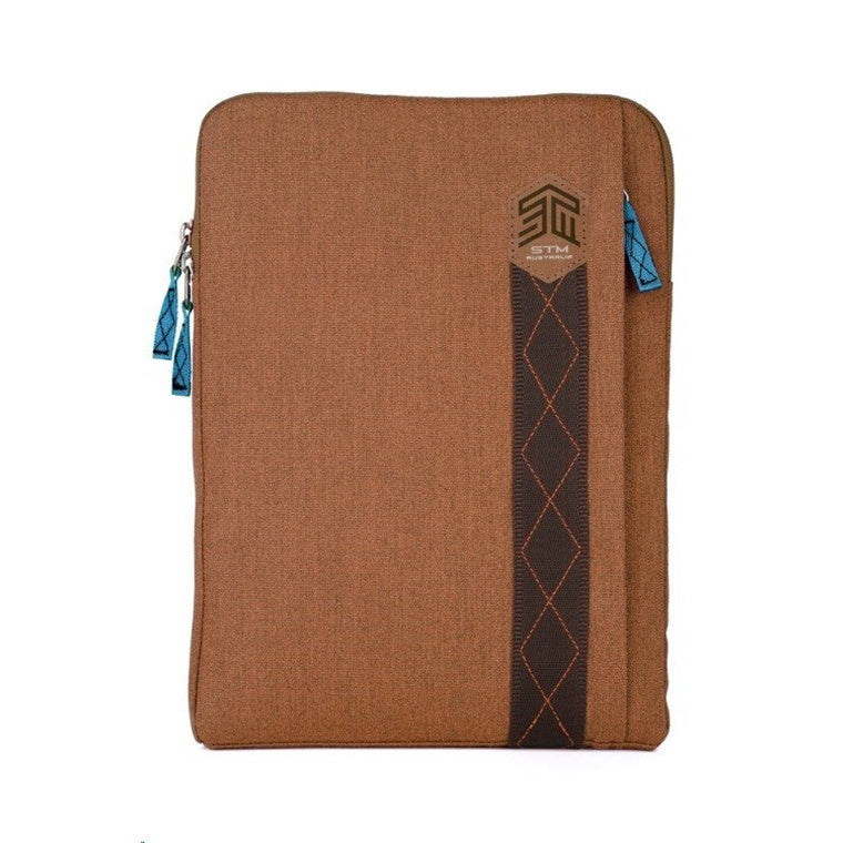 STM Street Ridge Laptop Tablet Sleeve for 11" Chromebook / iPad Air 10.2" 10.9" 11" - Desert Brown
