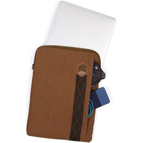 STM Street Ridge Laptop Sleeve for 15"-16" MacBook & Laptops - Desert Brown