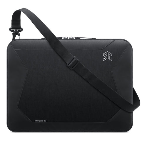 STM Myth Laptop Sleeve with Removable Strap for 13"-14" MacBook Air & Pro - Black