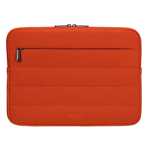 Targus 13-14in Puffer Sleeve-Rust Orange