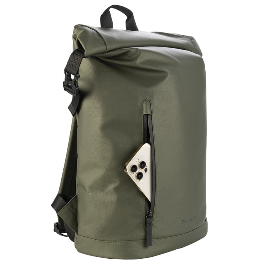 Tucano ROLLO   Backpack for Laptop 15.6" Macbook Pro 16" - Military Green