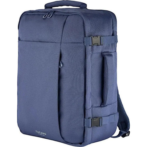 Tucano  Tugo  Carry On Travel Backpack for Laptop 15.6" Macbook Pro 16" - Blue