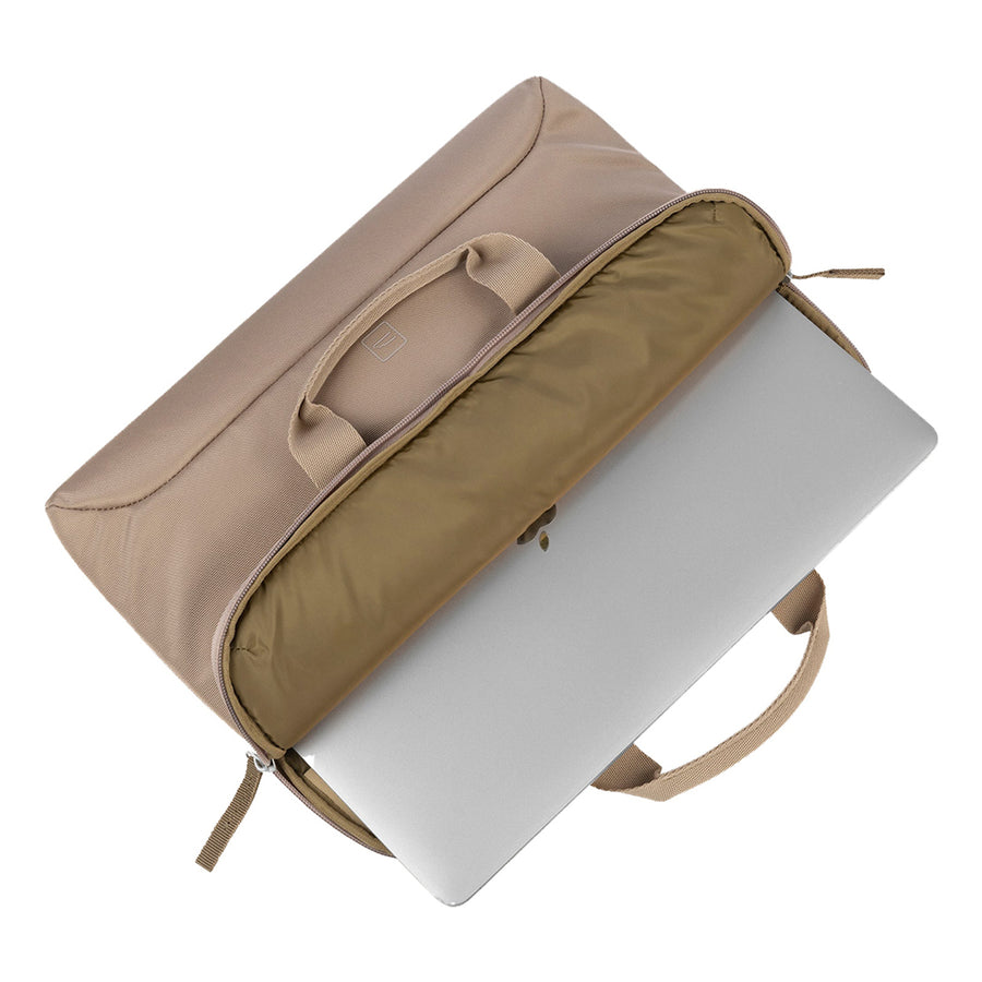 BSM15-BE - Tucano 15" Smilza Slim Carry Case - Beige