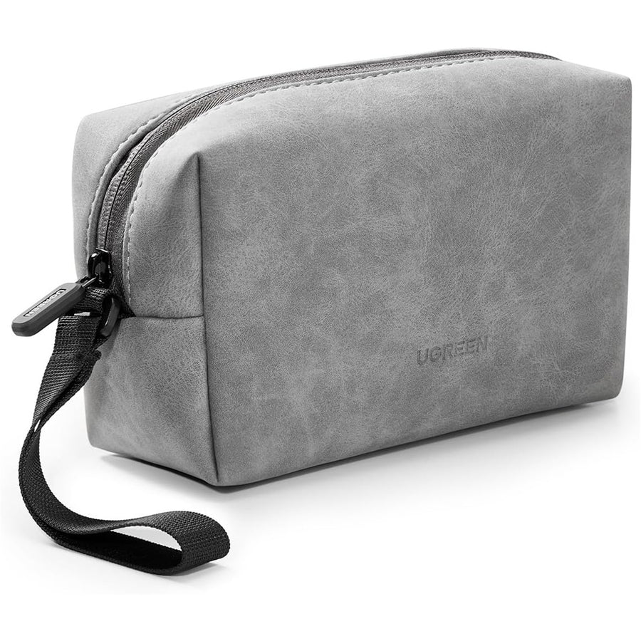 UGREEN    Travel Gadget Storage Bag with Grid Lanyard - Grey