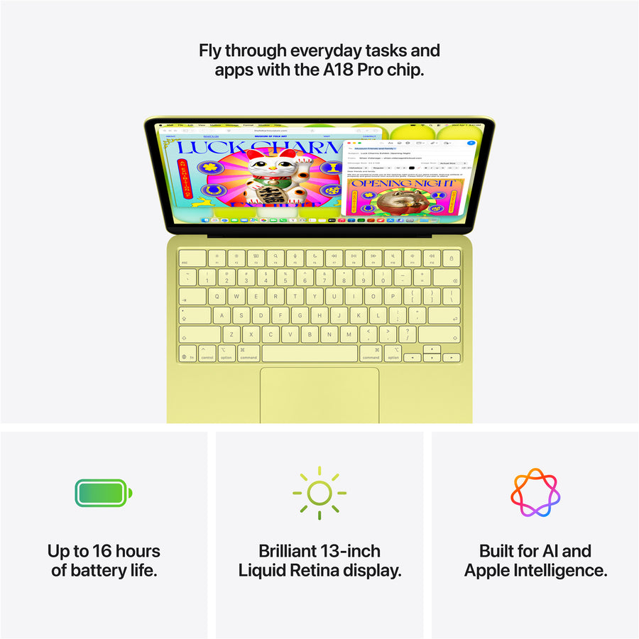Apple MHFD4X/A - MB NEO (A18PRO) 13IN CIT/8GB/256GB