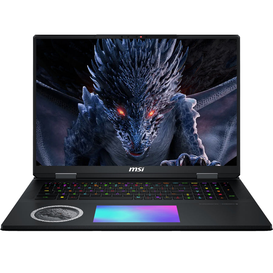 MSI Titan 18 HX Dragon Edition Norse Myth A2XWIG-623NZ NVIDIA RTX 5080 Gaming Laptop 18" UHD+ 120Hz
