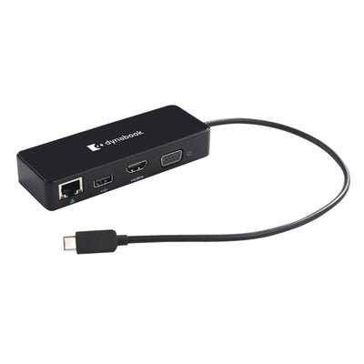 DYNABOOK USB HUB - TYPE-C TO HDMI / VGA / LAN / USB3.0 WITH PASS-THROUGH CHARGING