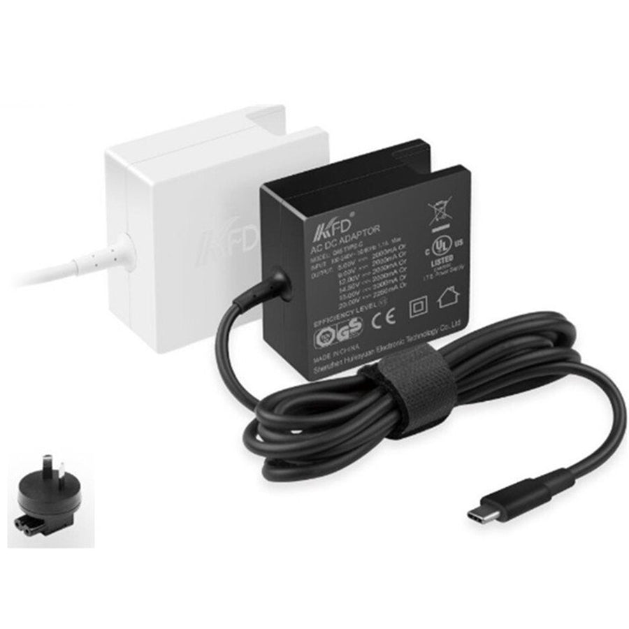 KFD 65W USB-C Laptop Power Adapter/PD Charger Compatible with Asus, Acer, Lenovo, HP, Dell, Toshiba