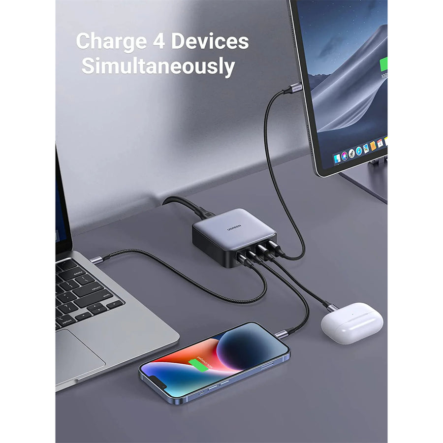 UG-15611 - Ugreen 2*USB-A+2*USB-C 65W Desktop Fast Charger