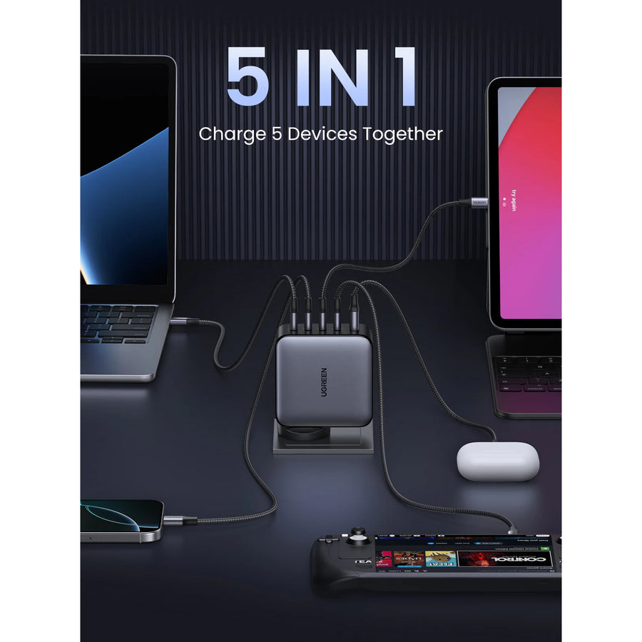 UGREEN Nexode 100W 5-Port GaN Fast Charger AU