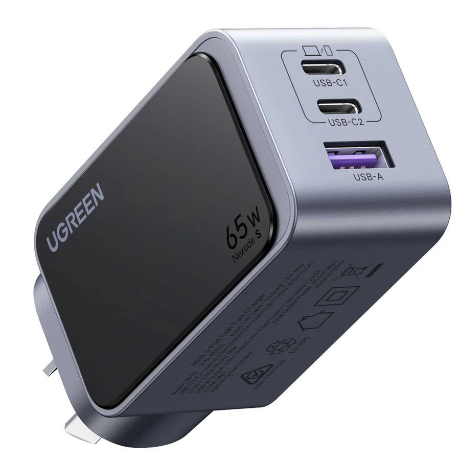 UGREEN 65W 3-Port GaN Fast Charger