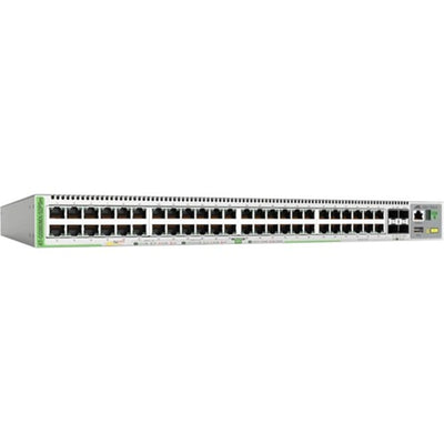 Allied Telesis AT-GS980MX/52PSm-40 40-port 10/100/1000-T PoE+ & 8-port 100M/1G/2.5G/5G-T PoE+ stackable L3 switch- 4x SFP+ Ports- a single fixed PSU # Hardware