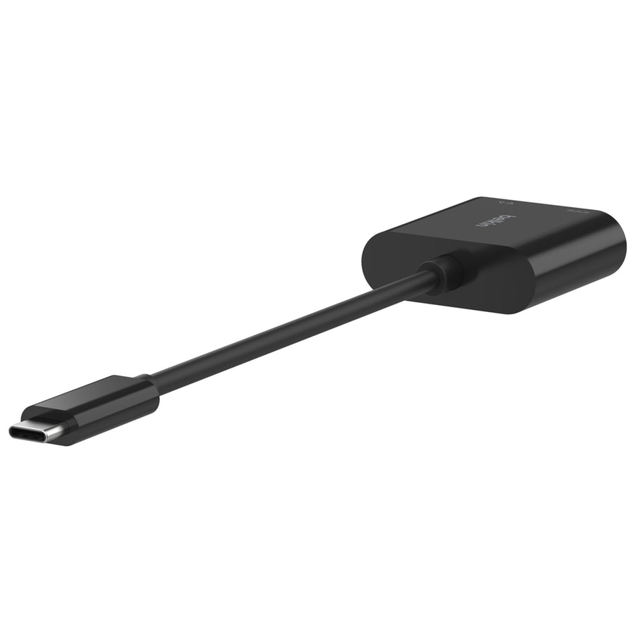 Belkin USB-C to Ethernet + Charge Adapter - 100W Adapter (100W Passthrough Power for Connected Devices, 1000 Mbps Ethernet Speeds) Ethernet Adapter