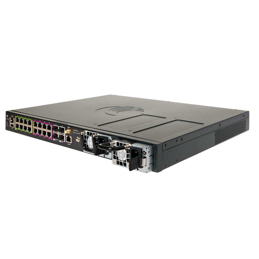 Cambium Networks Cambium cnMatrix TX 2020R-P, Intelligent Ethernet PoE Switch, Cambium Sync, 16 x 1gbps and 4 SFP+, Removeable & Redundant Power Supplies (not included)