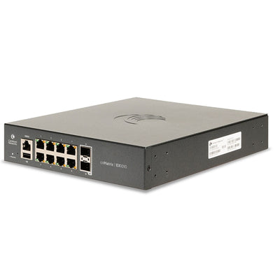 Cambium Networks EX1010 - Cambium cnMatrix EX1010 Intelligent Ethernet Switch with 8x 1GE & 2x SFP ports
