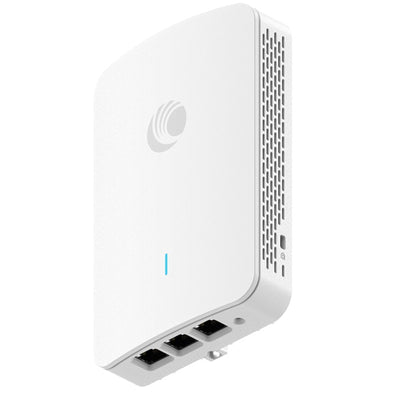 Cambium Networks XV2-22H - Cambium XV2-22H Wallplate Dual-Radio WiFi 6 2x2 Access Point with 3x GbE (1x 48V PoE out)