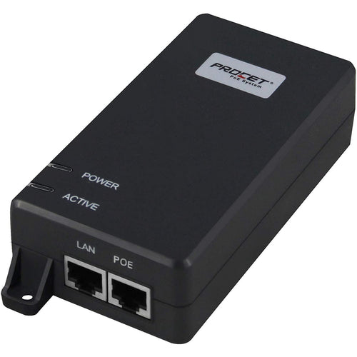 Procet PoE Systems Procet 55V DC 60 Watt 10 Gigabit 802.3bt Power over Ethernet Supply