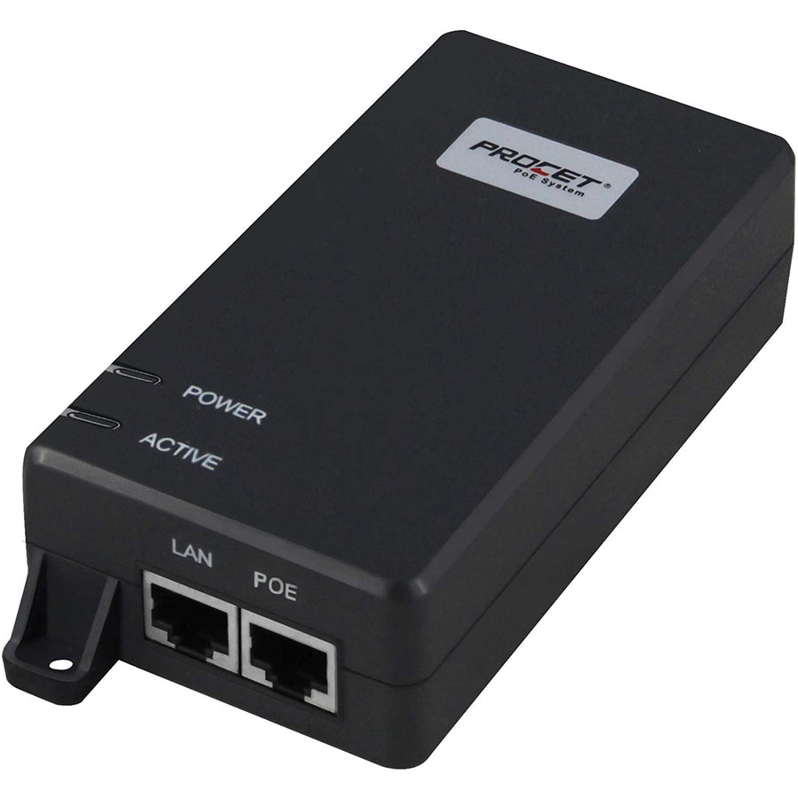 Procet PoE Systems Procet 55V DC 60 Watt 10 Gigabit 802.3bt Power over Ethernet Supply