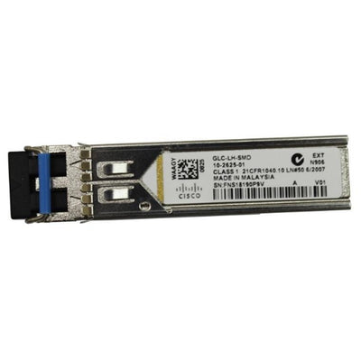 Cisco GLC-LH-SMD= - 1000BASE LX LH SFP transceiver module MMF SMF 1310nm DOM