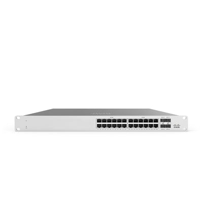 Cisco MS125-24P-HW APL-MERAKI MS125-24P 10G L2 CLD-MNGD 24X GIGE 370W POE SWITCH