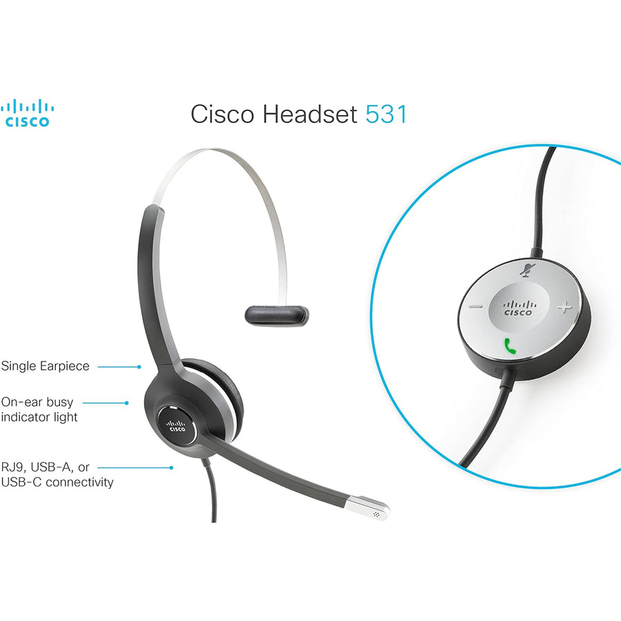 Cisco CP-HS-W-531-USBC