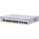 Cisco CICBS250-8P-E-2G-AU - CBS250 Smart 8-port GE  PoE  Ext PS  2x1G Combo