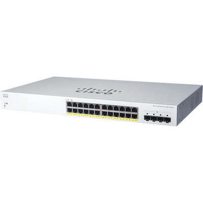 Cisco CBS220-24FP-4G-AU SMART SWITCH - 24 PORT GE - FULL POE - 4 x 1G SFP