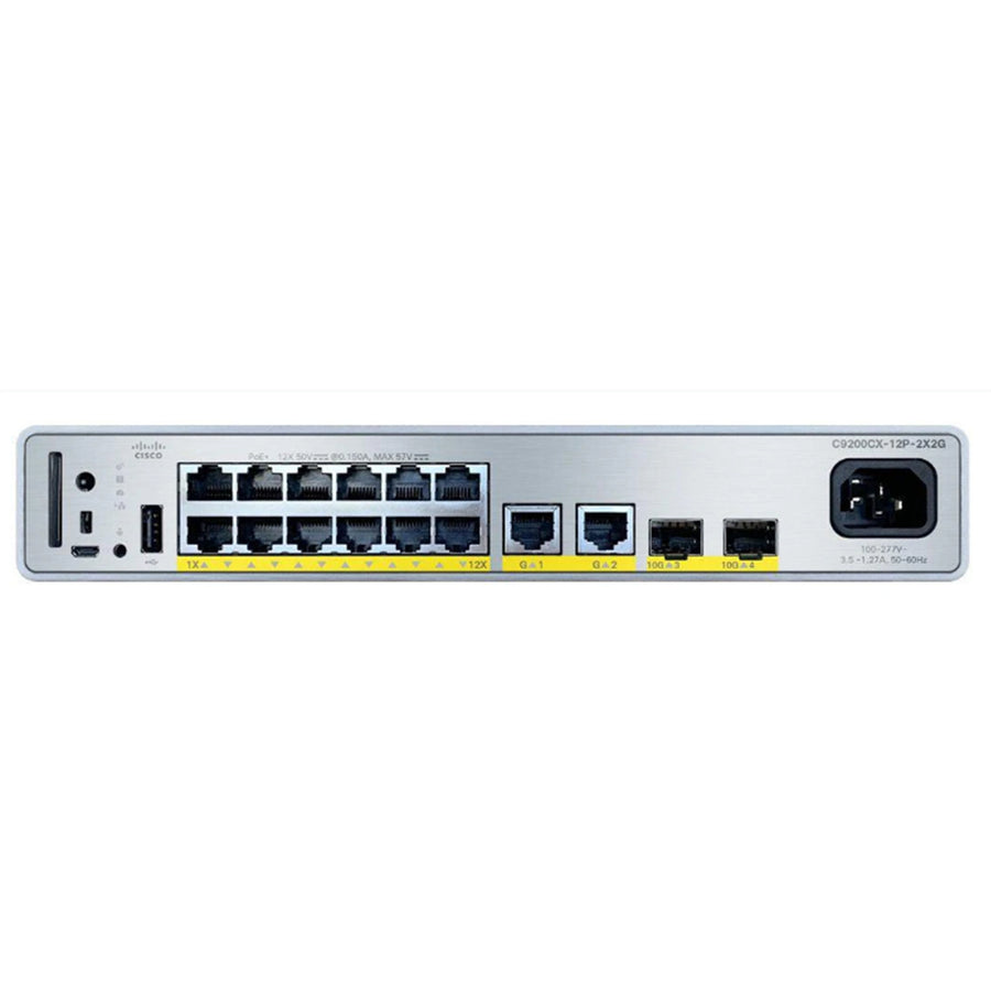 Cisco Catalyst 9000 Compact Switch 12 Port PoE+ 240W Essentials