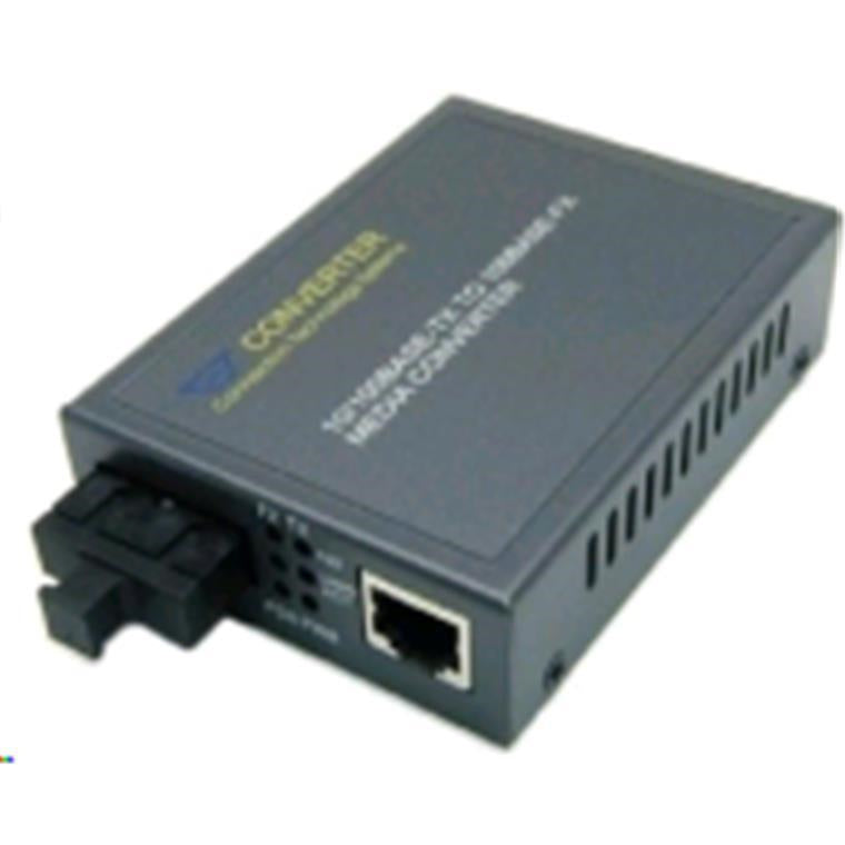CTS MCT-3002BTFCSM10 - Gigabit RJ45 to SC Single-Mode Fibre Media Converter. 10km. 10/100/1000Base-TX RJ45 1000