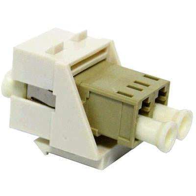DYNAMIX FP-LCD-MM - LC Duplex Multimode Slimline Keystone Face Plate Adapter