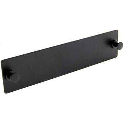 Dynamix FPP-B Blindplatte für FPP3P Faserwanne. Farbe: Schwarz