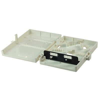 DYNAMIX FWE-4SC - Fibre Wall Enclosure 4 Port SC Duplex Unloaded Dimensions 183 x 129 x 39mm (HxWxD)