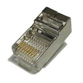 DYNAMIX RJ-45-SRSH-JAR - RJ45 100pc Jar 8P8C Shielded Modular Plug 50 Micron