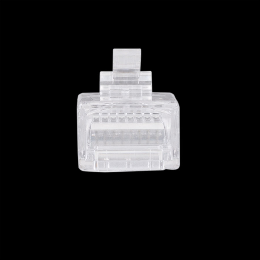 DYNAMIX RJ-45-SR-20 - RJ45 Plug 20pc Bag 8P8C Modular Plug 50 Micron Compatible w/ Stranded & Solid