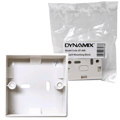 DYNAMIX BT-JMB - BT 2 Wire Jack Mounting Block