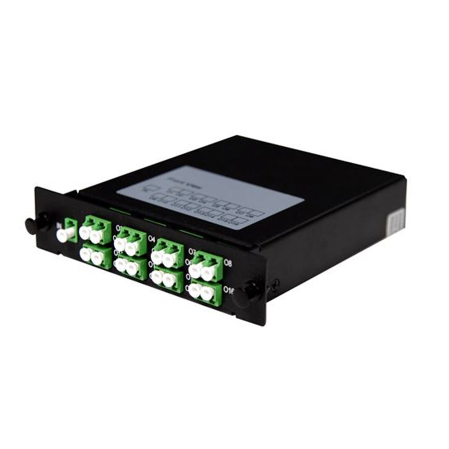 DYNAMIX PLC-LCAPC-116 - PLC FibreOptic 1:16 LC/APC Splitter Cassette Module 1x IN & 16x Out